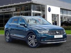 Blue Used 2023 VW Tiguan Elegance SUV | £26,992 (Fair price)