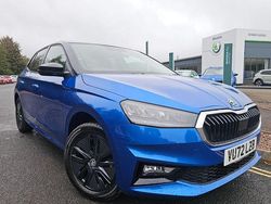 Blue Used 2023 Skoda Fabia Colour Edition Hatchback | £16,695 (Fair price)