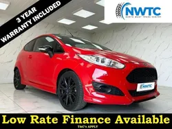 Red Used 2016 Ford Fiesta ST-Line Hatchback | £5,495 (Fair price)