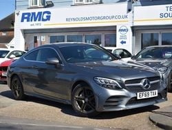 Grey Used 2019 Mercedes C220 AMG line Coupe | £18,790 (Good price)
