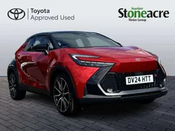 Red/black Used 2024 Toyota C-HR Sport SUV | £32,000 (Fair price)