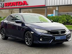 Blue Used 2021 Honda Civic EX Hatchback | £18,845 (A bit pricey)