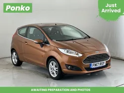 Brown Used 2017 Ford Fiesta Zetec Hatchback | £6,190 (Fair price)