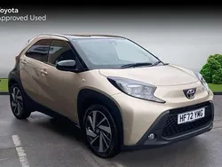 Ginger beige Used 2022 Toyota Aygo Hatchback | £15,102 (Fair price)