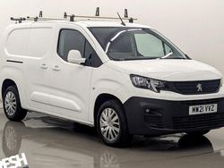 White Used 2021 Peugeot Partner Van | £10,290 (Fair price)