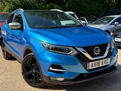 Blue Used 2018 Nissan Qashqai S SUV | £14,490 (Fair price)