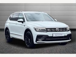White Used 2021 VW Tiguan Allspace R-line SUV | £26,880 (Fair price)