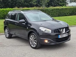 Black Used 2013 Nissan Qashqai +2 Tekna SUV | £6,745 (Fair price)