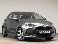 Grey Used 2024 Toyota Yaris Hybrid Hatchback | £19,298 (Fair price)