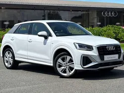 White Used 2023 Audi Q2 S-Line SUV | £21,650 (Good price)
