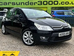 Black Used 2009 Citroën C4 VTR Sport Hatchback | £1,950 (Expensive)
