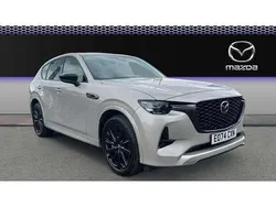 Silver Used 2024 Mazda CX-60 Homura-Line SUV | £34,507 (Super price)
