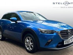 Blue Used 2018 Mazda CX-3 SUV | £12,210 (Fair price)