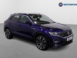 Blue Used 2020 VW T-Roc R-line SUV | £19,949 (Fair price)