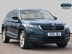 Blue Used 2018 Skoda Kodiaq SUV | £16,995 (Fair price)