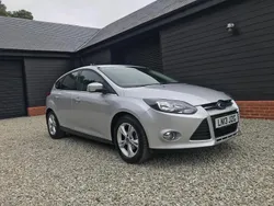 Silver Used 2013 Ford Focus Zetec Hatchback | £6,995 (Fair price)