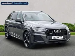 Grey Used 2022 Audi Q7 Black Edition SUV | £43,916 (Fair price)