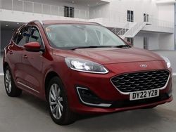 Red Used 2022 Ford Kuga Vignale SUV | £18,199 (Fair price)