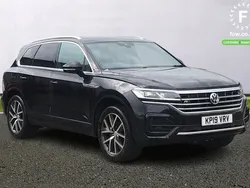 Black Used 2019 VW Touareg R-line SUV | £28,799 (Good price)