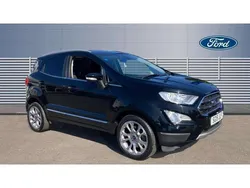 Black Used 2019 Ford Ecosport Titanium SUV | £10,486 (Fair price)