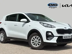 White Used 2018 Kia Sportage 2 SUV | £11,499 (Good price)