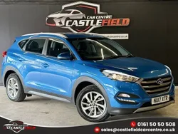 Blue Used 2017 Hyundai Tucson SE SUV | £8,695 (Fair price)