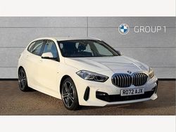 White Used 2022 BMW 118 M Sport Hatchback | £21,995 (Fair price)