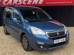 Blue Used 2017 Peugeot Partner MPV | £10,299 (A bit pricey)