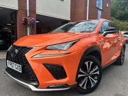 Orange Used 2017 Lexus NX300h Sport Line SUV | £15,988 (A bit pricey)