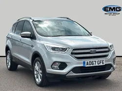 Silver Used 2017 Ford Kuga Titanium SUV | £8,695 (Fair price)