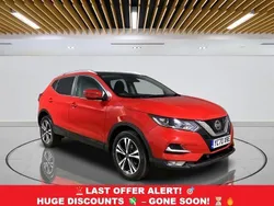 Red Used 2020 Nissan Qashqai N-Connecta SUV | £12,899 (Good price)