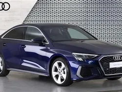 Blue Used 2024 Audi A3 S-Line Sedan | £26,016 (Fair price)