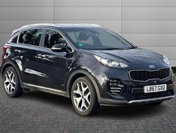 Phantom black Used 2018 Kia Sportage GT-Line SUV | £9,650 (Good price)