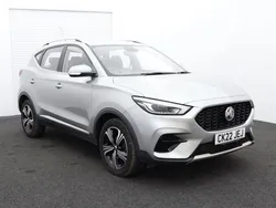 Metallic silver Used 2022 MG ZS Excite Sedan | £13,190 (Fair price)