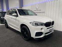White Used 2018 BMW X5 M Sport SUV | £24,749 (Fair price)