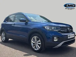 Blue Used 2022 VW T-Cross SE SUV | £15,398 (Fair price)
