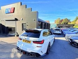 White Used 2021 BMW 330e M Sport Estate | £23,991 (Fair price)