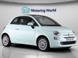 Green Used 2019 Fiat 500C Lounge Cabriolet | £6,980 (Fair price)