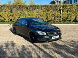 Black Used 2016 Mercedes CLA200 AMG Coupe | £8,800 (A bit pricey)
