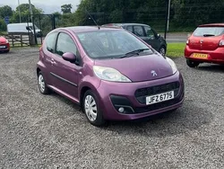 Mauve/purple Used 2012 Peugeot 107 Active Hatchback | £2,495 (Fair price)