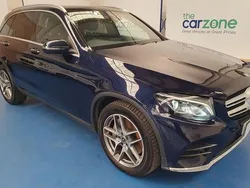 Blue Used 2017 Mercedes GLC220 AMG Line Premium Estate | £13,999 (Fair price)