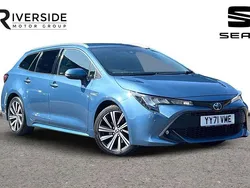 Denim blue Used 2022 Toyota Corolla Design Estate | £16,790 (Fair price)