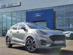 Solar silver Used 2023 Ford Puma Gen-E ST-Line Hatchback | £17,295 (A bit pricey)
