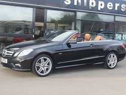 Black Used 2010 Mercedes E350 Cabriolet | £11,490 (A bit pricey)