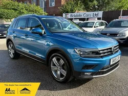 Blue Used 2019 VW Tiguan SEL SUV | £19,495 (Fair price)