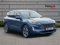 Blue Used 2022 Ford Kuga Titanium SUV | £19,495 (Fair price)