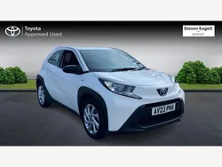 White Used 2023 Toyota Aygo PURE Hatchback | £12,175 (Fair price)