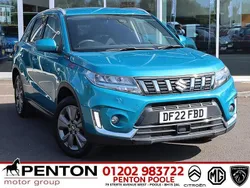 Turquoise Used 2022 Suzuki Vitara SZ-T SUV | £15,490 (Fair price)