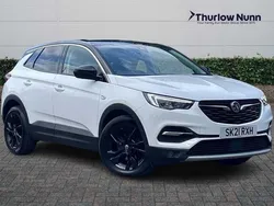 White Used 2021 Vauxhall Grandland X SRi SUV | £12,499 (Good price)