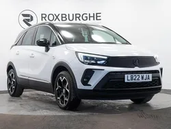 White Used 2022 Vauxhall Crossland Ultimate SUV | £12,599 (Good price)